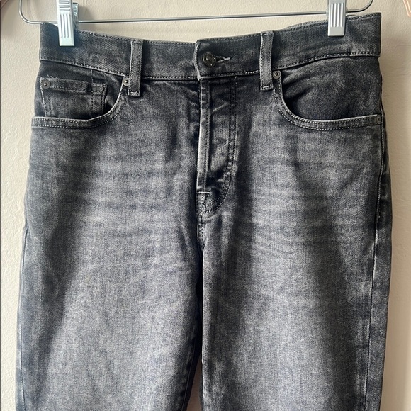 7 For All Mankind | Gray Straight Leg Jeans | size 27 - Picture 2 of 6